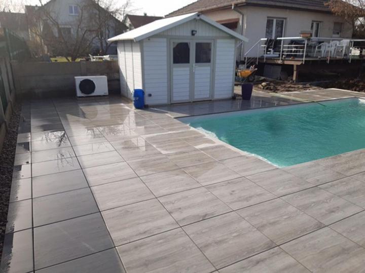 Pose de piscine Thann